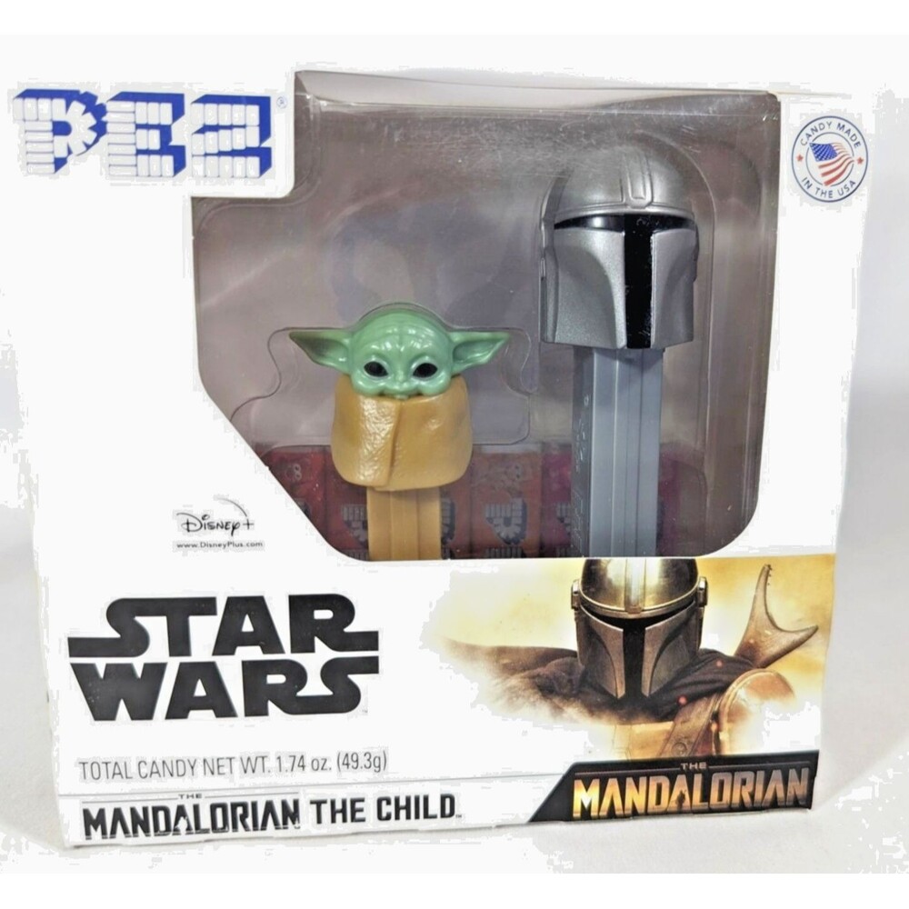 Star Wars PEZ Mandalorian the Child Candy 2 Dispensers Collector Gift NEW